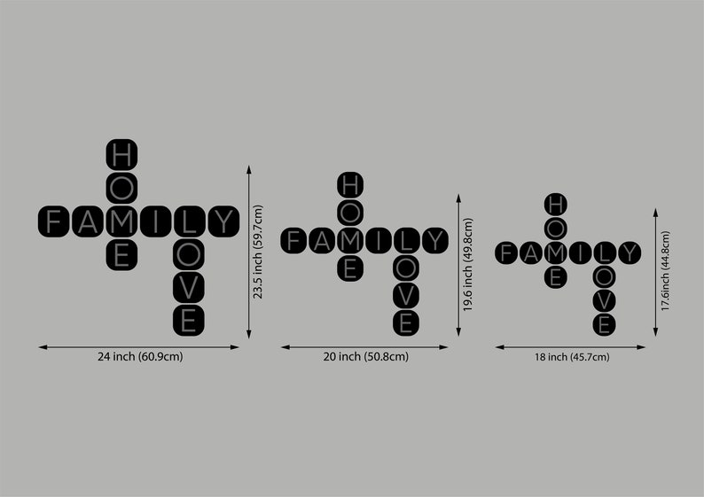 Wood Scrabble Letters for Wall Scrabble Letters for Wall Etsy