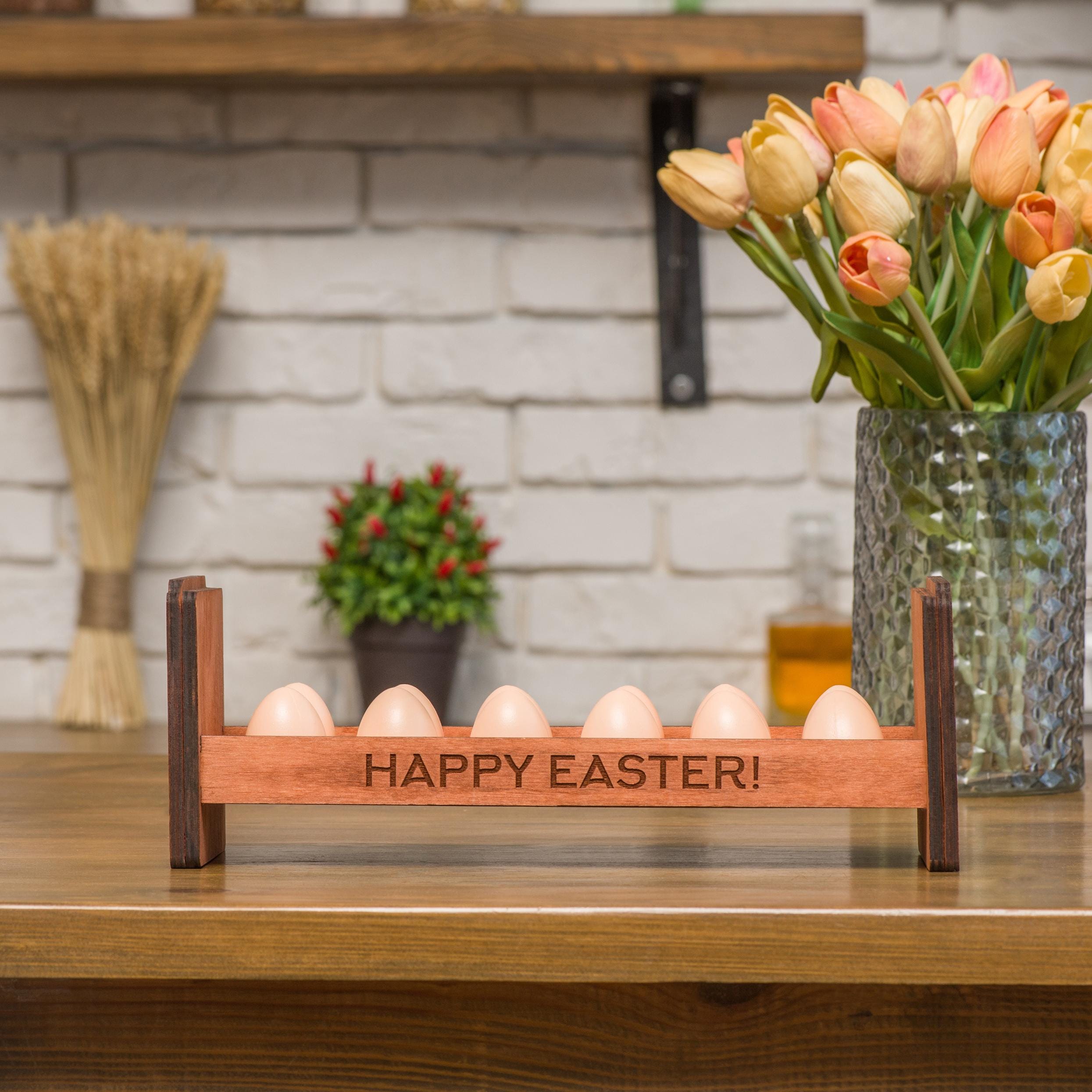 Happy Easter Bunny Rabbit 3D Layered Stand 4 Pieces Laser Cut Out Unfinished Wood STND3 Happy Easter Bunny Rabbit 3D Layered Stand 4 Pieces Laser Cut Out Unfinished Wood STND3