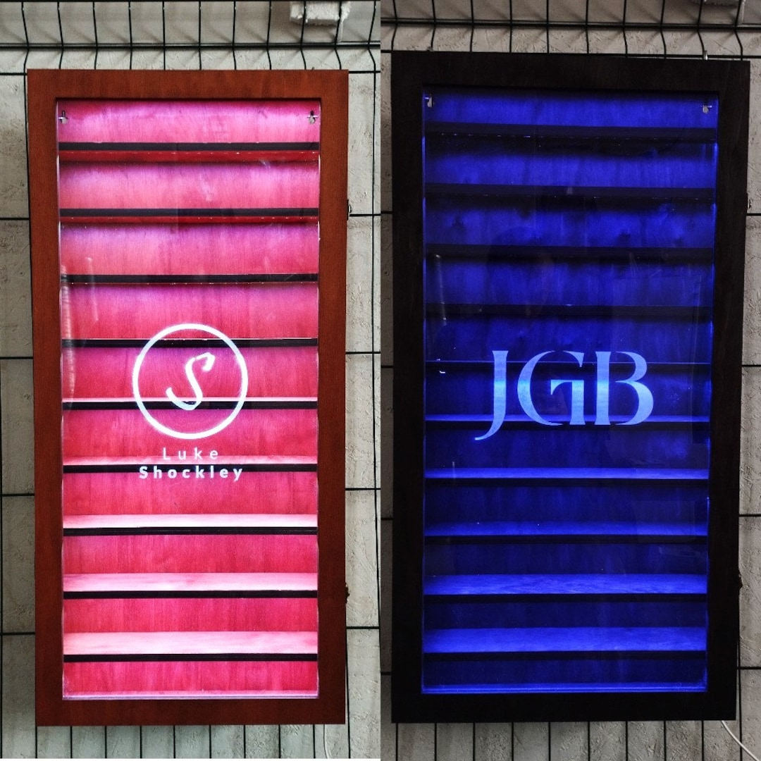 Display Lighted Display Case Light Up Display Case Etsy