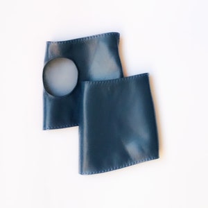 Leather gloves fingerless for men or women, unisex gloves, high quality leather