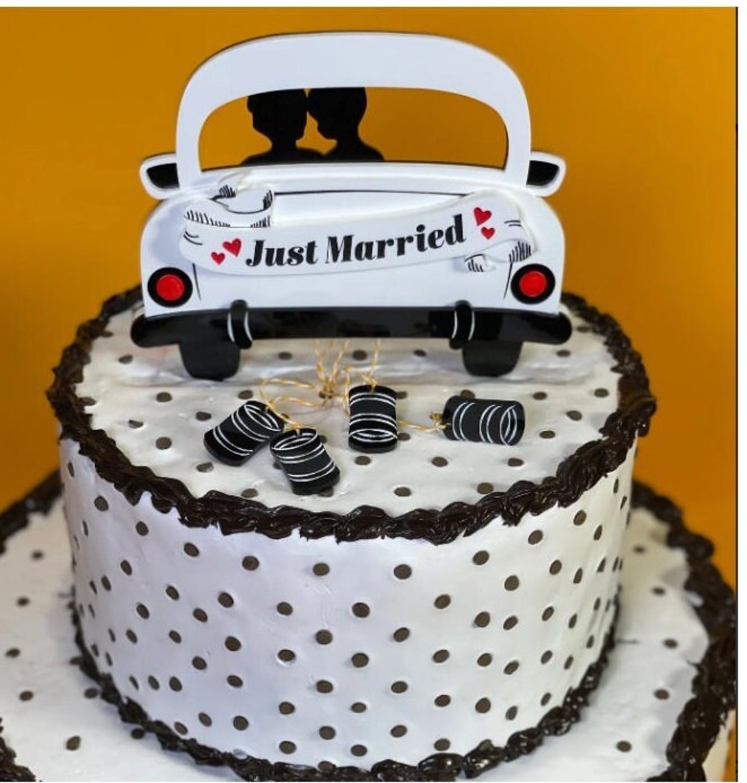 Wedding Acrylic Cake Topper Etsy