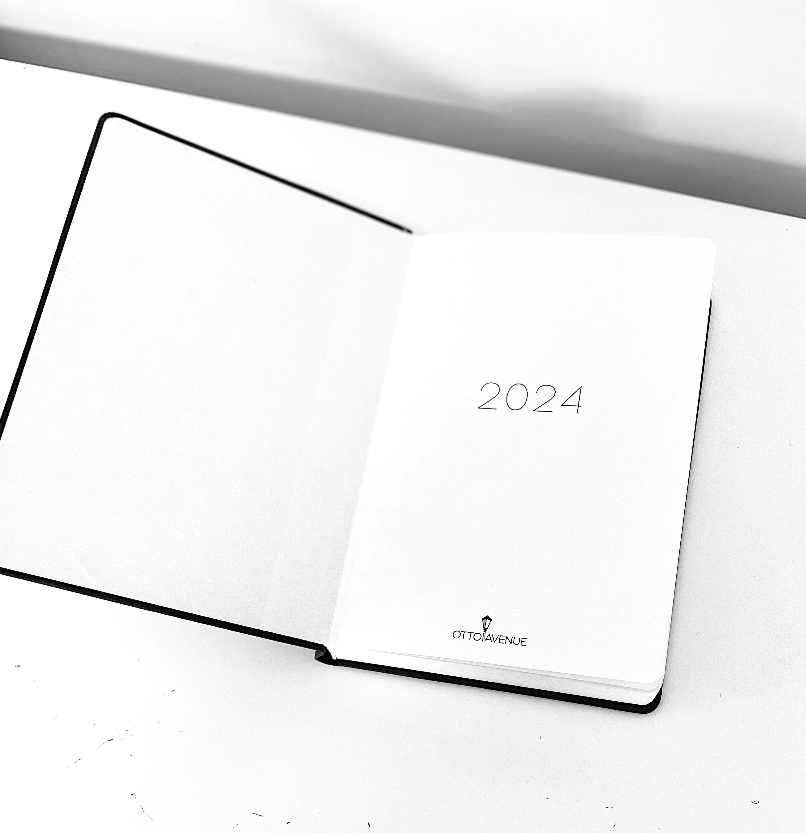 Leather 2024 Planner A5 Etsy Australia