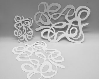 String Thang Stencil | Gel Plate Printing, Texture Paste