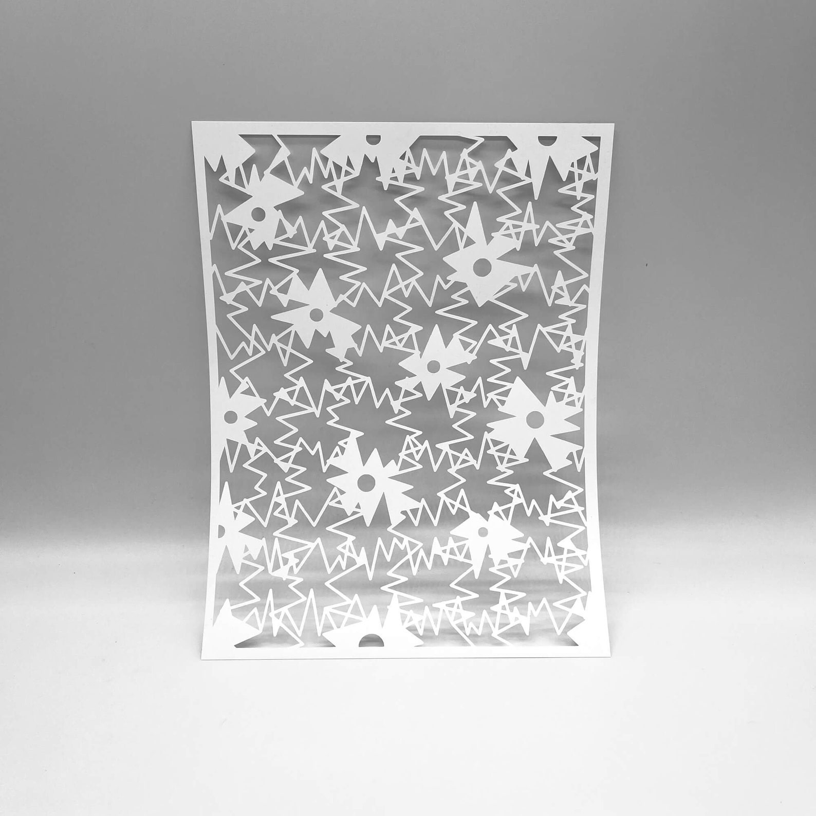 STENCILS | Zappers | Mixed Media | Ideal for Gel Plate Printing ...