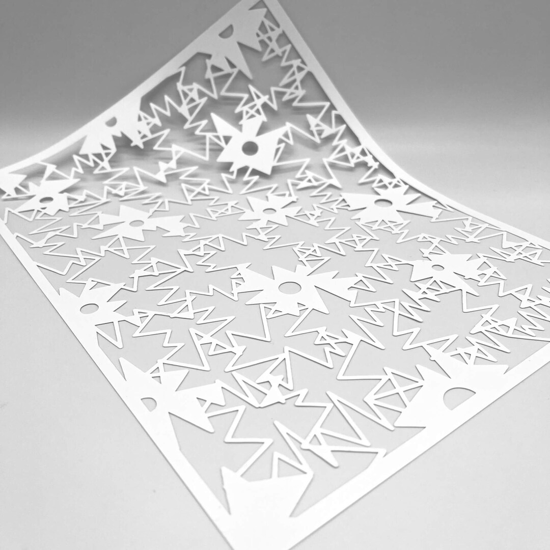 STENCILS | Zappers | Mixed Media | Ideal for Gel Plate Printing ...