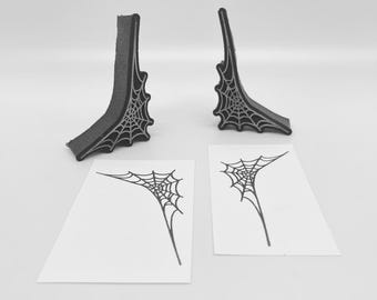 FOAM STAMPS | Corner Web Style 2 | Mixed Media | Artists' Tools