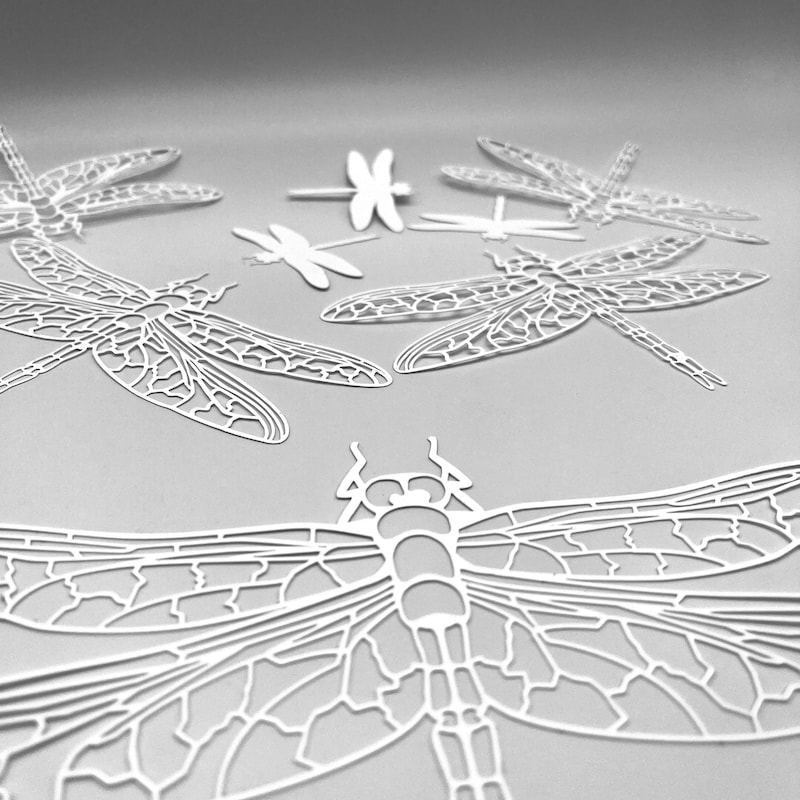 Dragonfly Stencil - Etsy