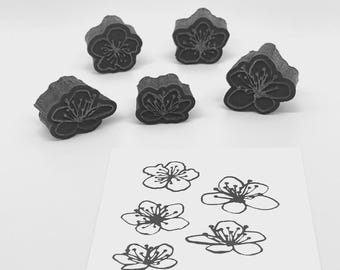 FOAM STAMPS | Mini Cherry Blossoms Set | Mixed Media | Artists' Tools