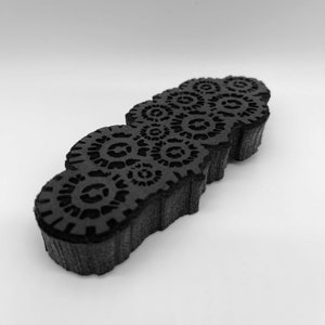 FOAM STAMPS | Rustic Gears | Mixed Media | Artists&#39; Tools