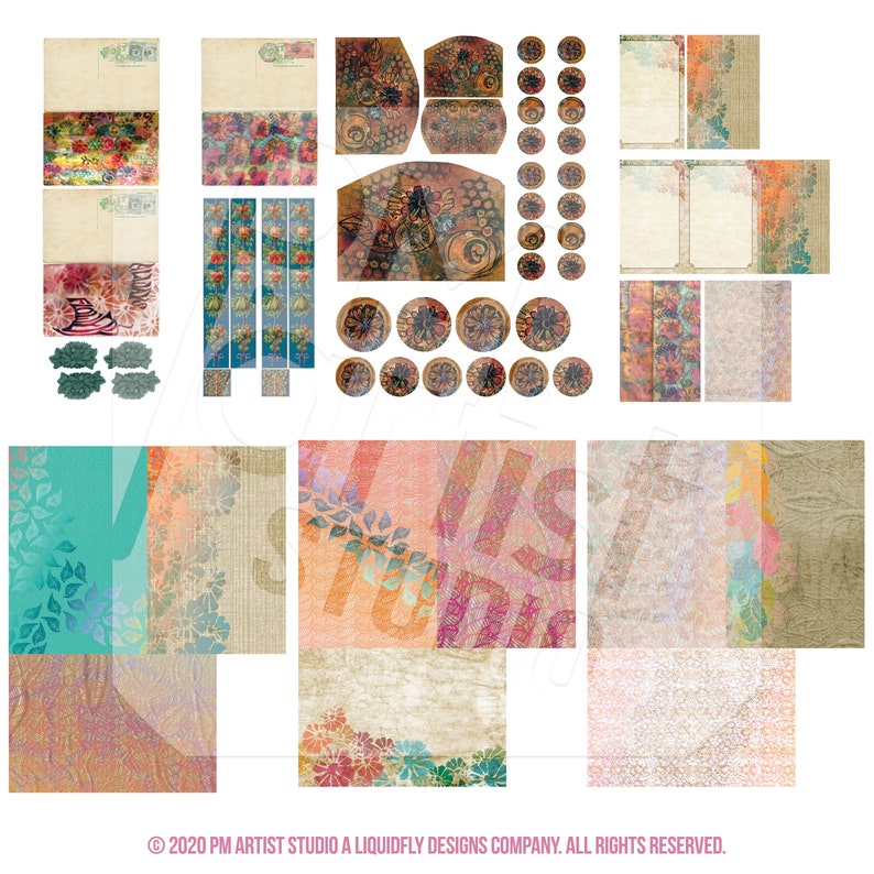 Boho Briefpapier | Druckbare Papiere (Digitaler Download) Bild 7