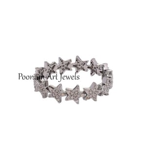 Natural Rose Cut Diamond Pave Diamond Ring Solid 925k Sterling Silver Victorian Jewelry Ring Jewelry Diamond Ring