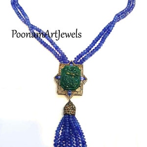 Diamond Necklace Natural Rose Cut Diamond Emerald Necklace Solid 925 Sterling Silver Victorian Carving Emerald Necklace Jewelry