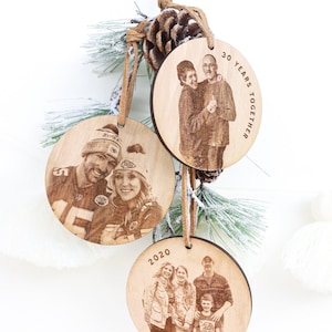 Custom Photo Ornament