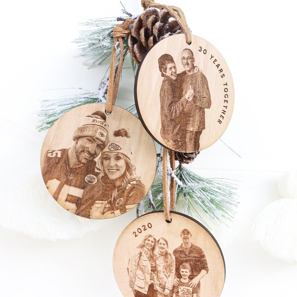 Custom Photo Ornament