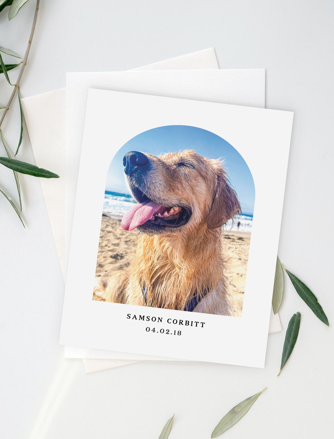 Pet Print | Modern Pet Printout | Personalize Your Pet Custom Photo - Etsy
