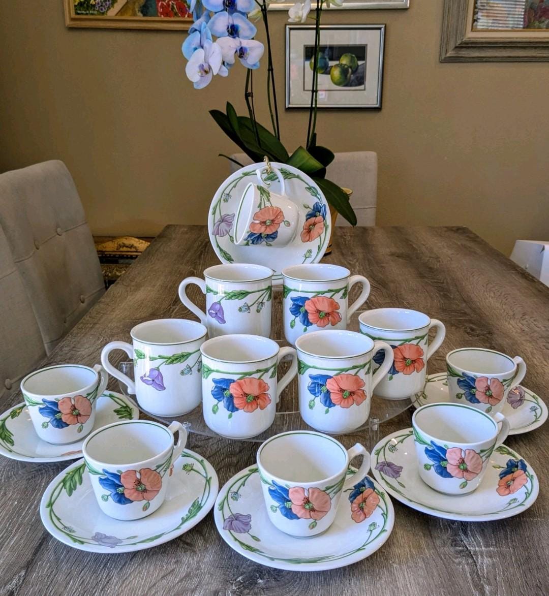 Villeroy and Boch Amapola - Etsy