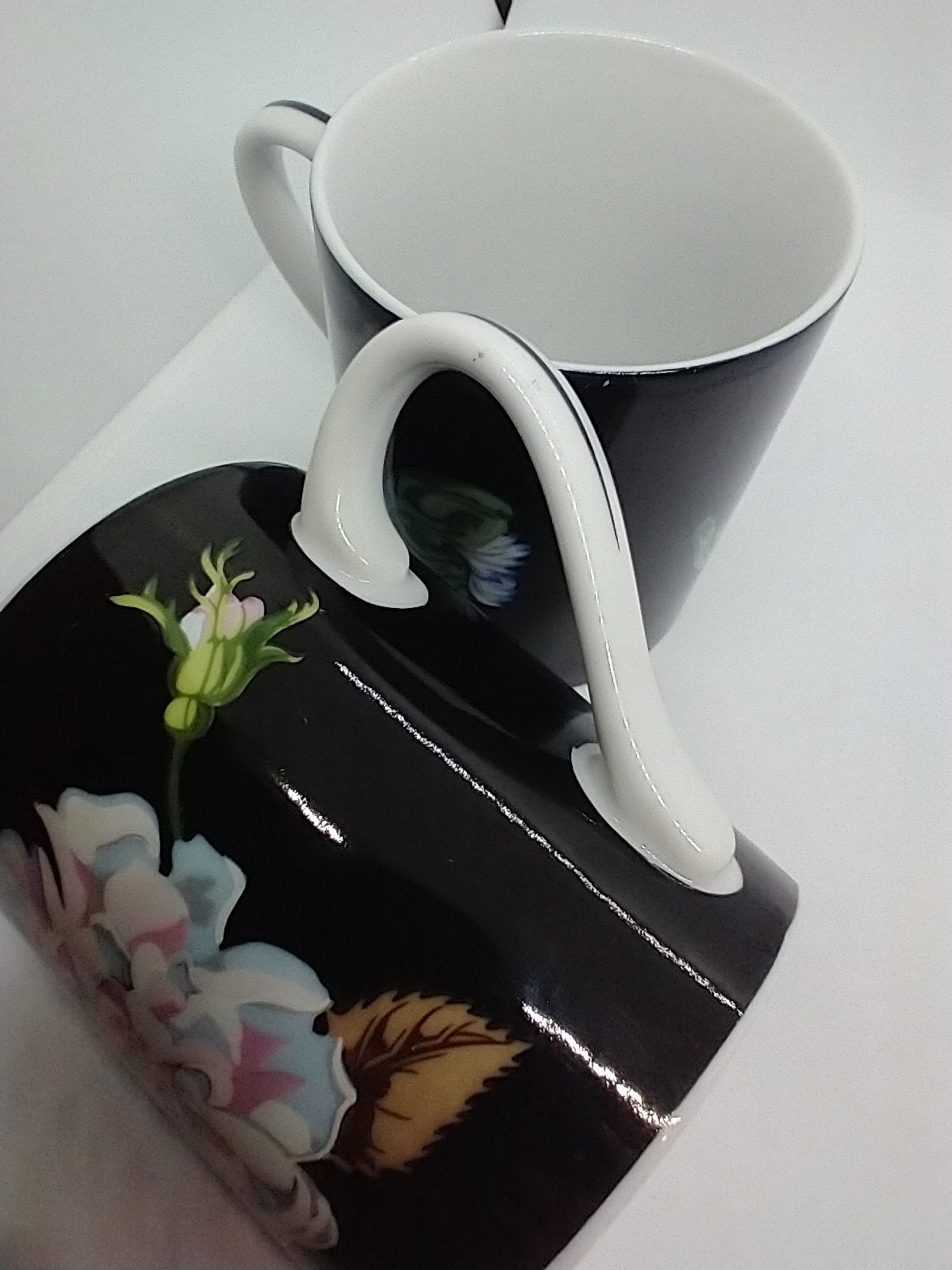 Tiffany&Co.ティファニー Mrs.Delany'sFlowers白×2 TIFFANY & CO. Set of 2 Mrs. Delaney's Flowers Mugs - Etsy