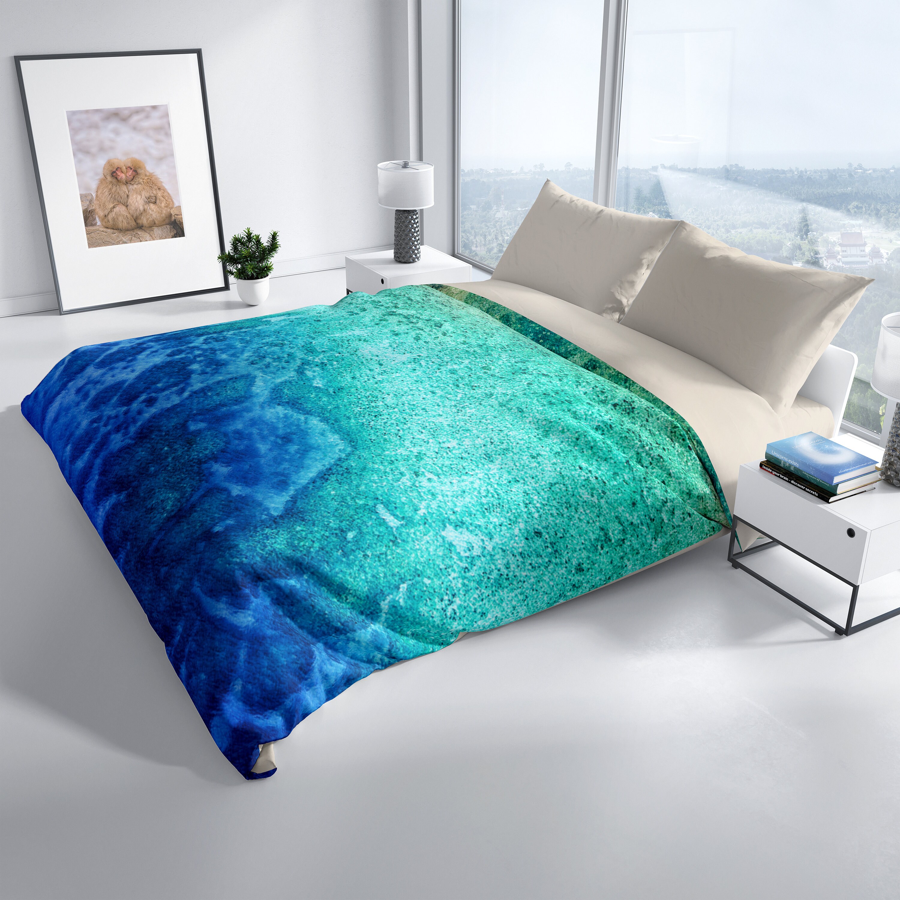 Cool Queen Duvet Cover Patterned Duvet Cover Cute Designer Etsy