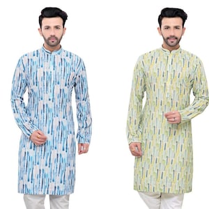 Men's Chikankari cotton kurta pajama/Mens kurta/Ethnic wear for Men/Mens kurta/Father-Son matching sets/Kids kurta set/Mens kurta Set/