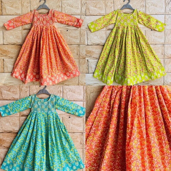 Buy Ikkath Frocks/ruffle Frocks/girls Frocks/kids Dresses/baby  Dresses/handmade Ikkath Frocks/ikkath Dresses/cotton Dresses/cotton Frocks  Online in India - Etsy