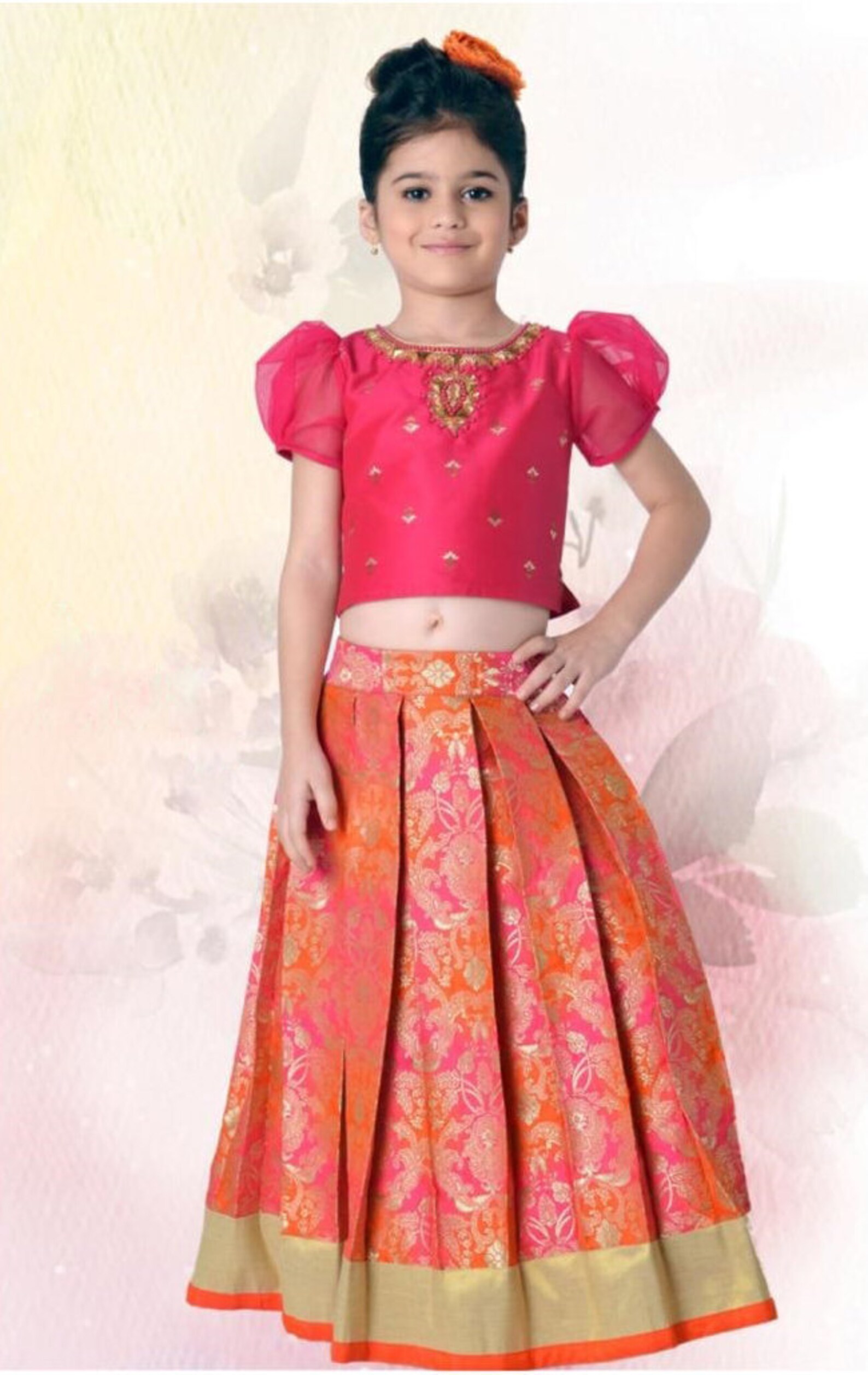 Baby girl lehenga choli/kids lehenga choli/Indian wear for Etsy