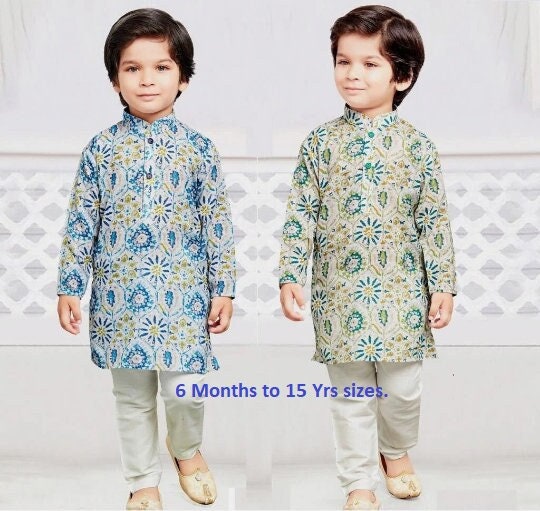 Kids Kurta Pyjama Etsy Canada