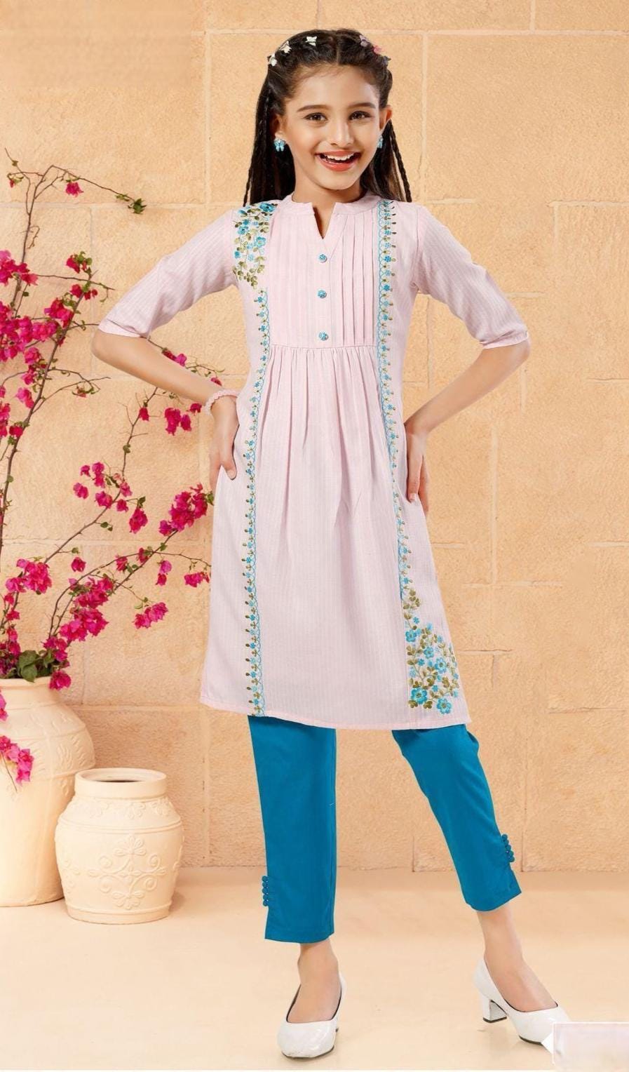 Simple Salwar Kameez - Etsy