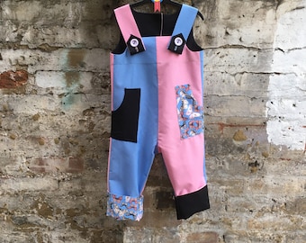 Children's Dungarees age 2-4 (Girl)/ Unisex Kids Clothes for Toddlers