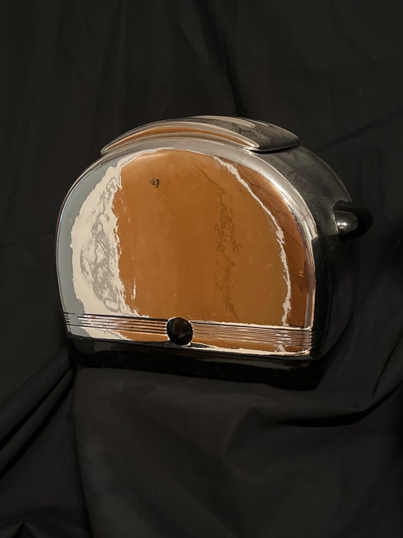 Vintage Chrome Toaster Cookie Jar Etsy