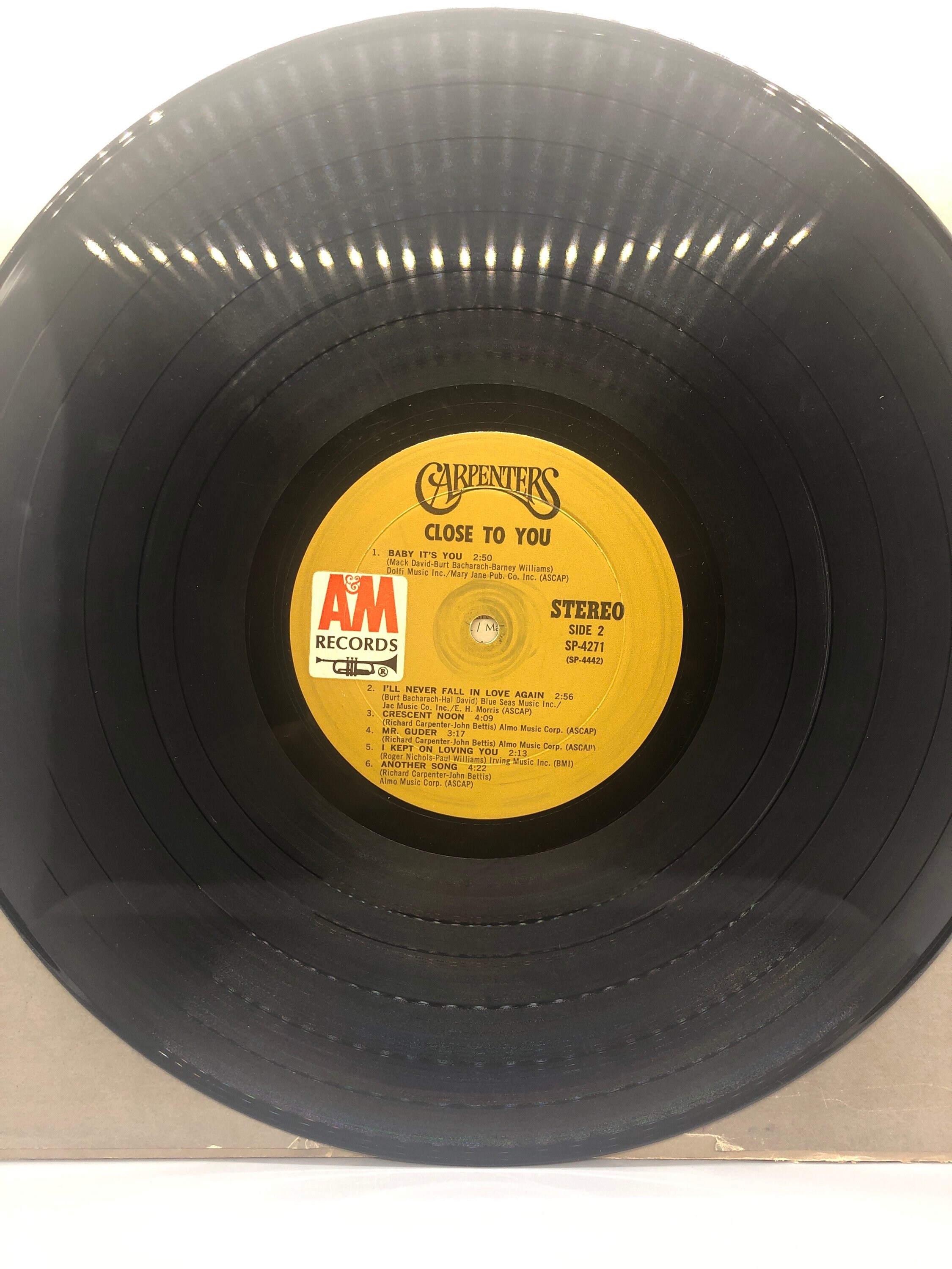 1970’s the Carpenters Close to You Record - Etsy