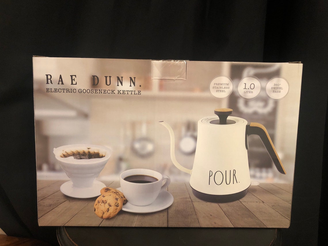 Rae Dunn electric gooseneck kettle Etsy