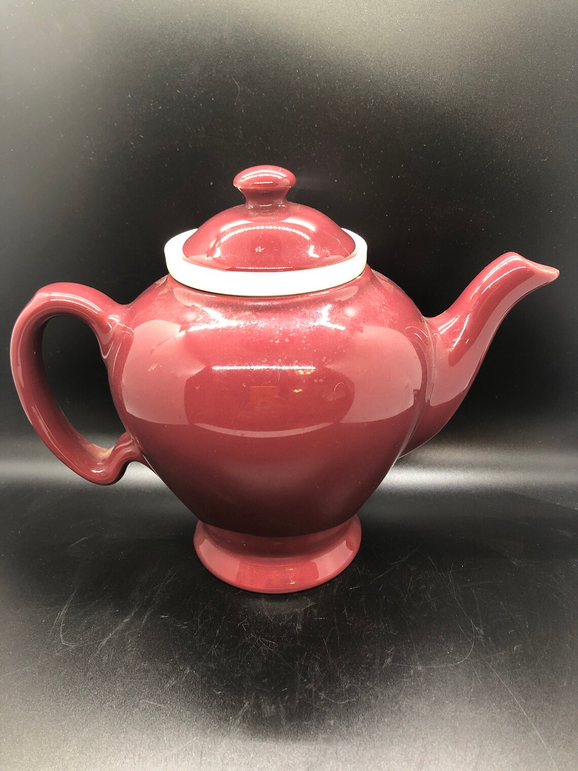 Vintage teapot with built in strainer Etsy