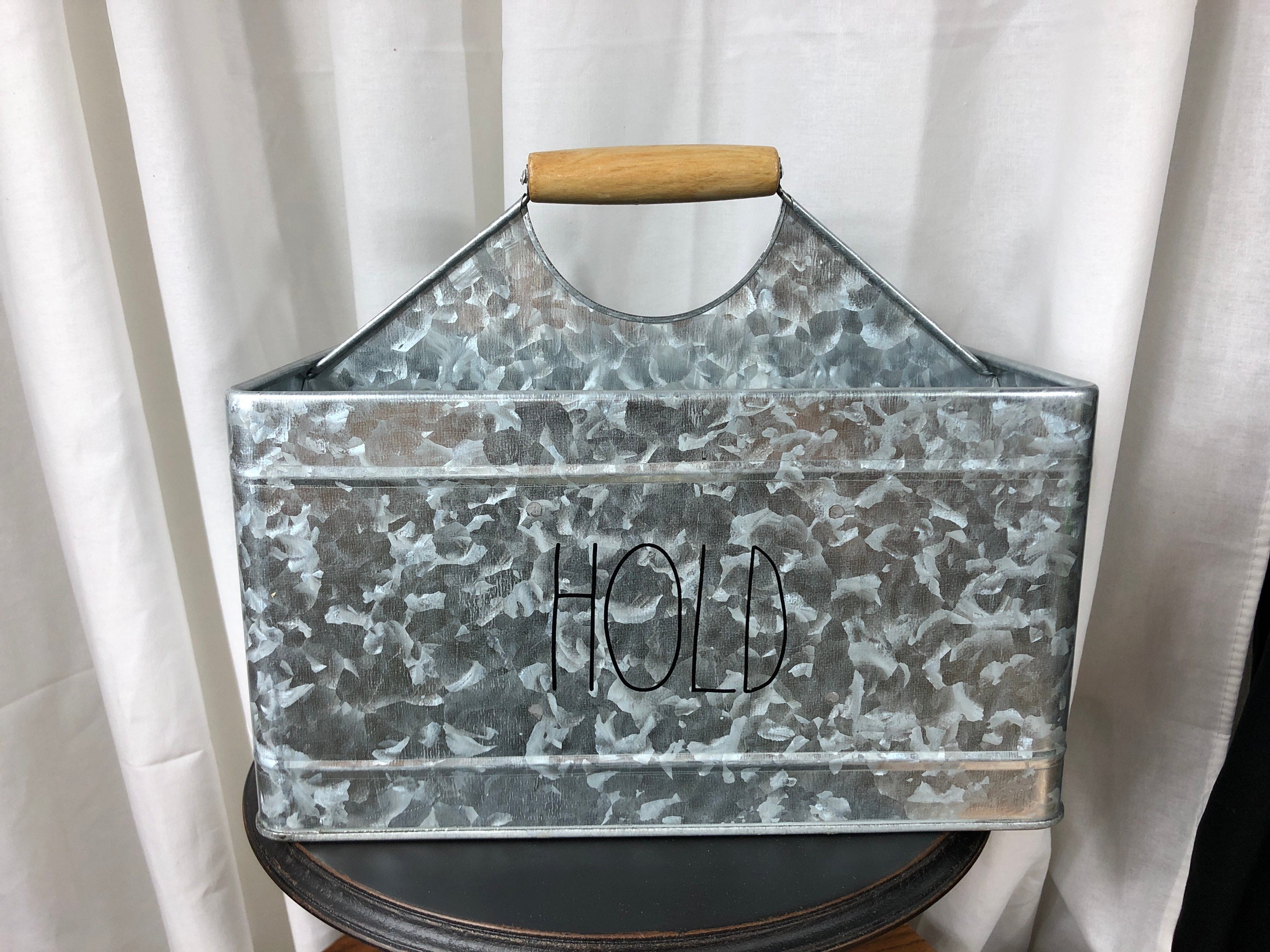 Rae Dunn metal Hold silverware caddy Etsy