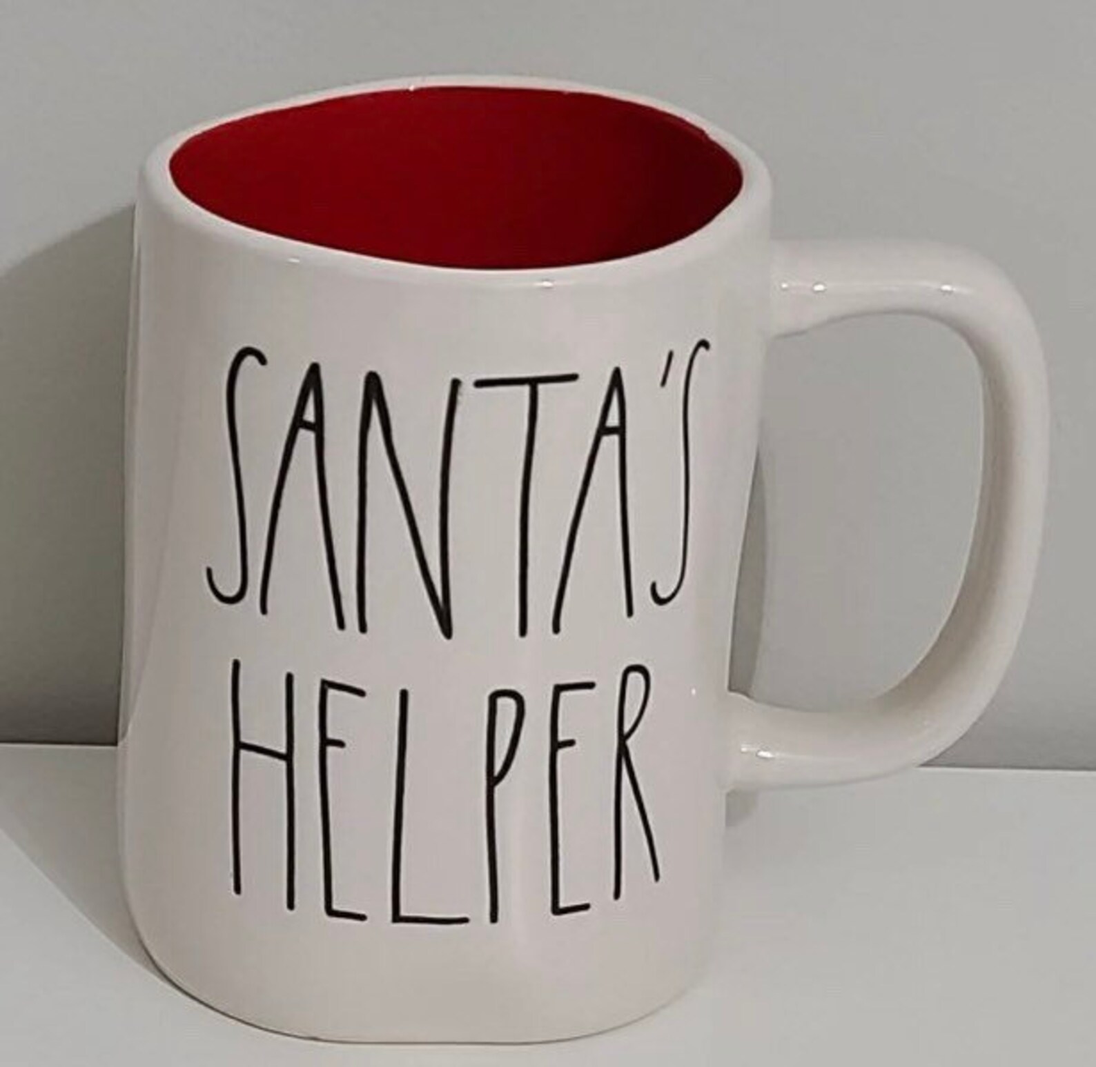 Rae Dunn Santas Helper mug | Etsy