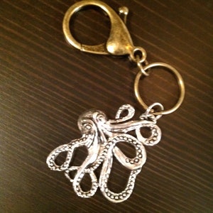 Octopus Keychain