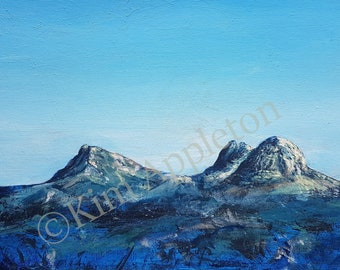 Canisp and Suilven - Fine art print on premium silk 350gsm paper