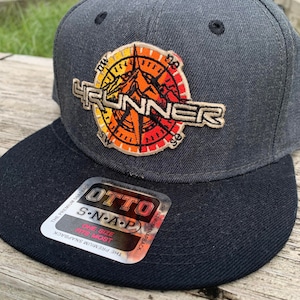 4Runner Compass Cap-Flat Bill Dark Heather Gray