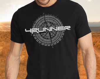 4Runner Compass Tee- Black Tee