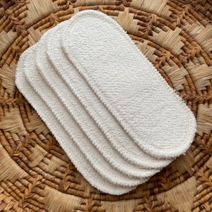 Organic Cotton Reusable Pads | Wingless Pantyliners