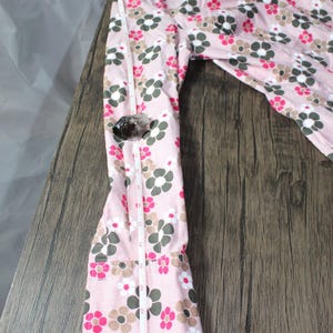 Vintage 90s Ben Sherman shirt daisy all over print long sleeve Small fitted image 9