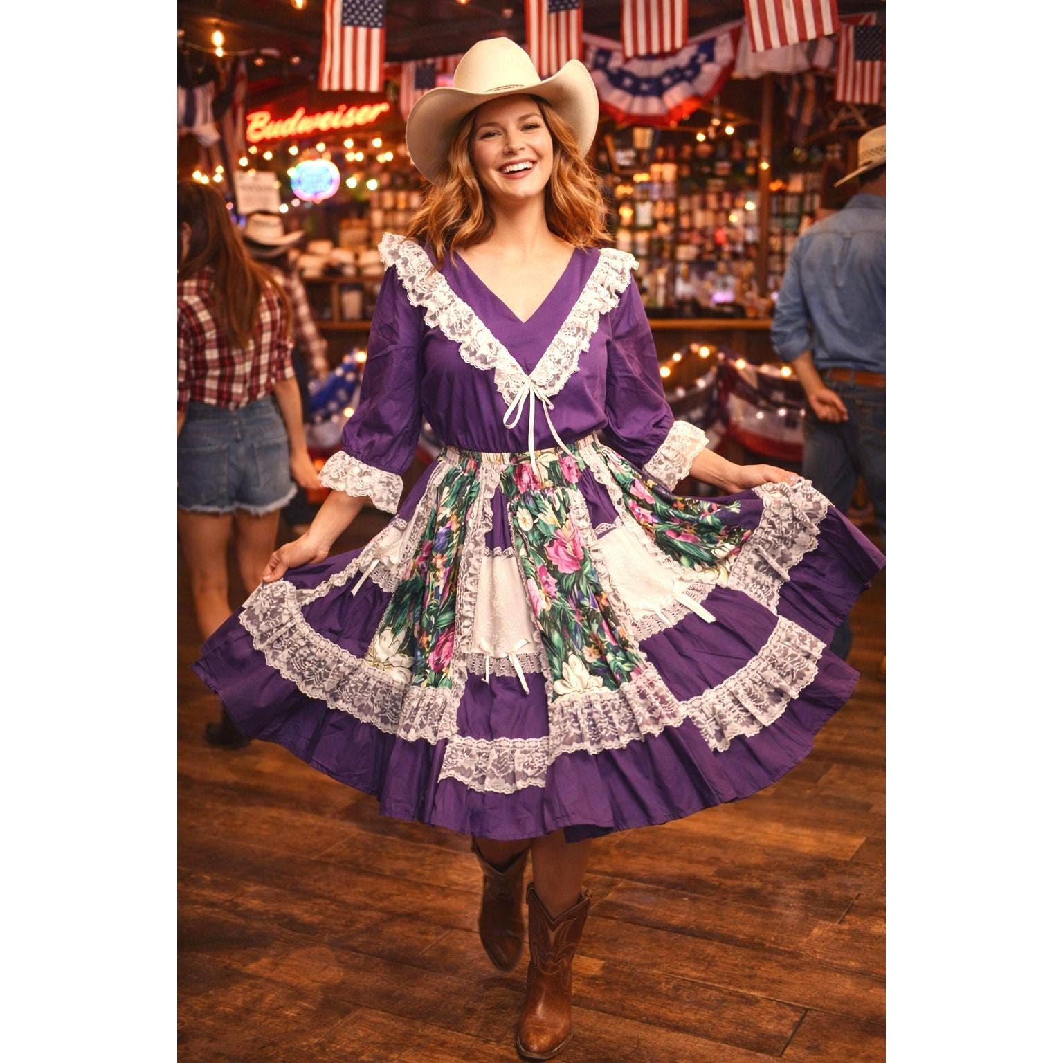 Country Dance Dress - Etsy