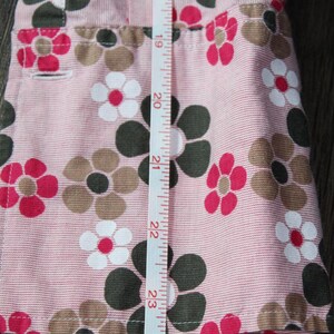 Vintage 90s Ben Sherman shirt daisy all over print long sleeve Small fitted image 10