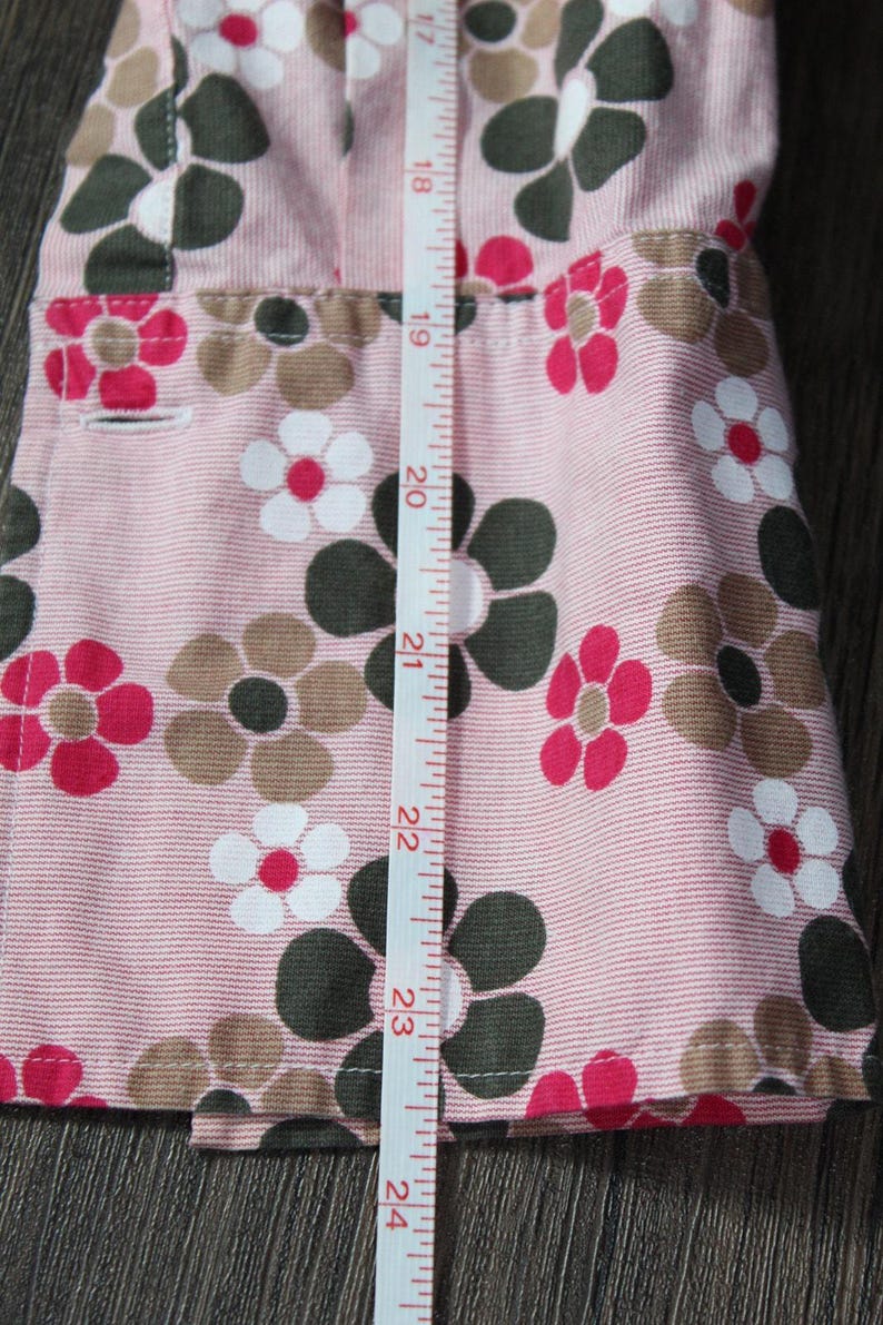 Vintage 90s Ben Sherman shirt daisy all over print long sleeve Small fitted image 10