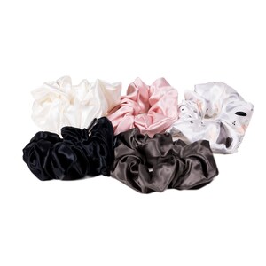 Silk Large Scrunchies