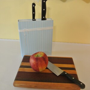 Vintage Book Knife Block