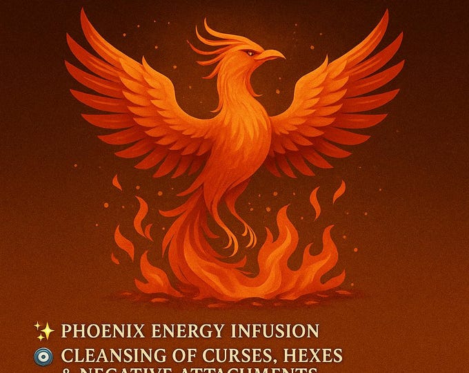 RISING From The ASHES / A Phoenix Rebirth Spell cast / A Sacred Ritual of Total Energetic Renewal
