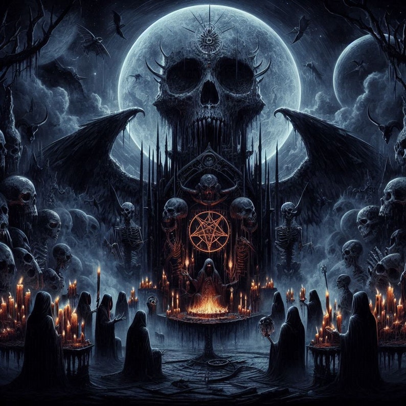 INFERNAL REALM ......Dark Forbidden Satanic Full Moon Ceremony