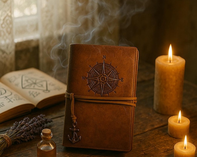 Enchanted Witch’s Grimoire Journal | Blank Pages for Spells, Dreams, and Manifestation Magic