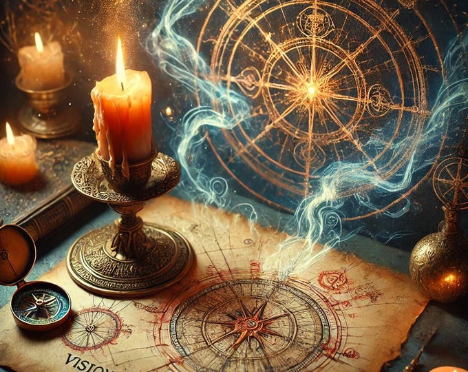 The Visionary’s Map Spell – Chart Your Destiny with Clarity and Power