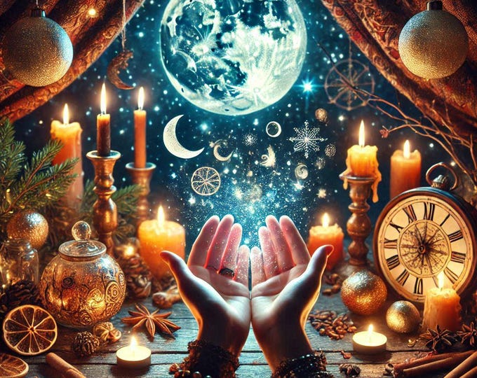 NEW YEARS EVE Enchantment Spell Package -Cast Your Way to a Joyful 2025!